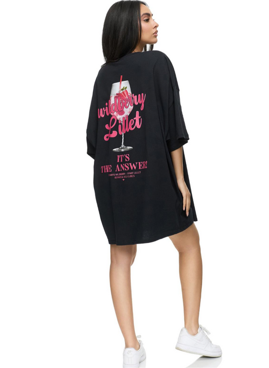 Oversized Shirt Wildberry Lillet