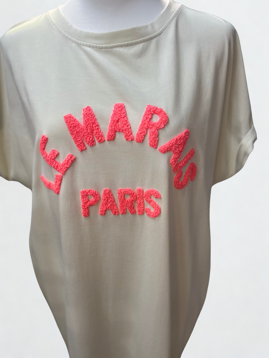 T-Shirt Kleid " Le Marais Paris"