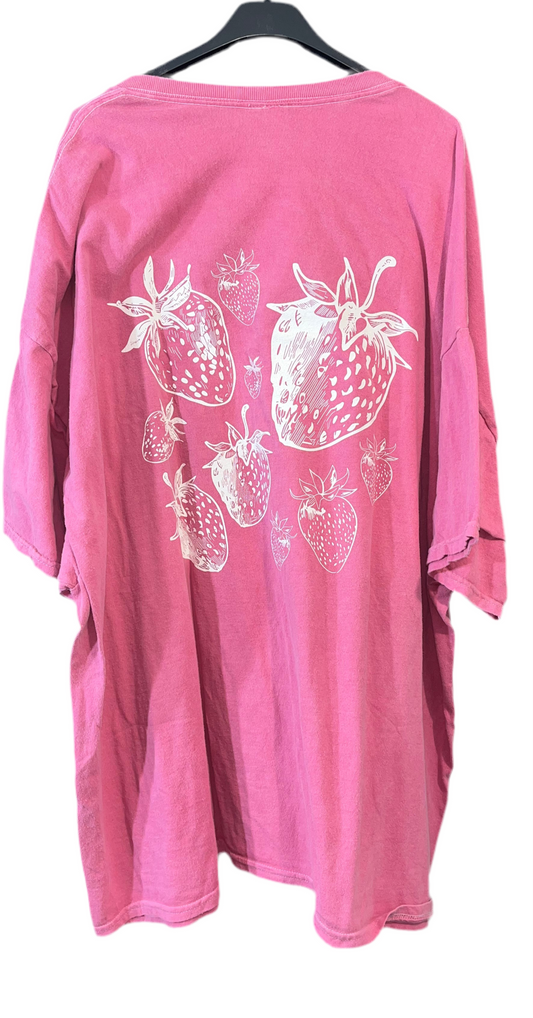 Oversized Shirt Pink Berry