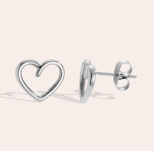 Simple Heart Ohrstecker