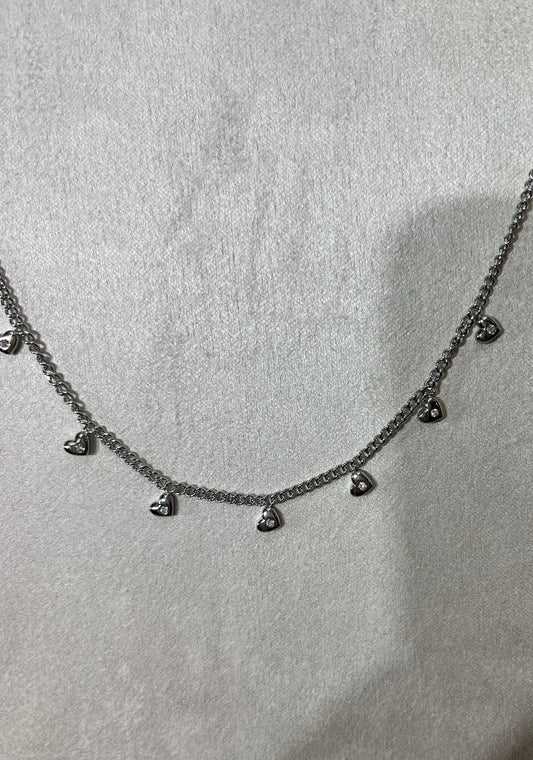 "Zarte Herzchen Kette"
