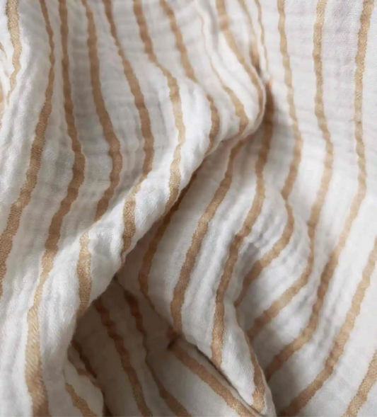 Lange Oversized Musselin Bluse