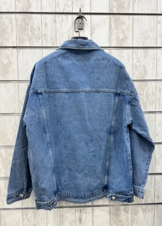 Oversize Jeansjacke