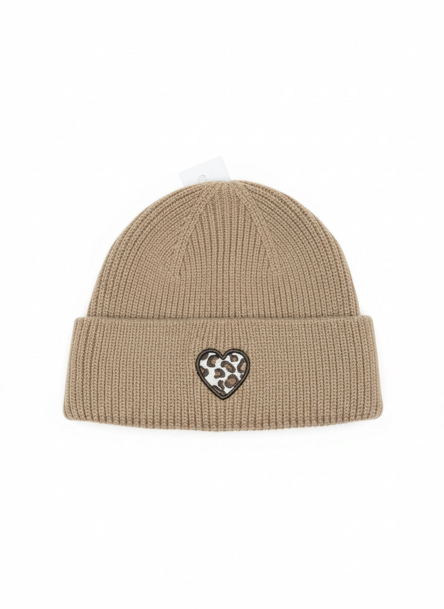 Leo Mütze Braunes Herz