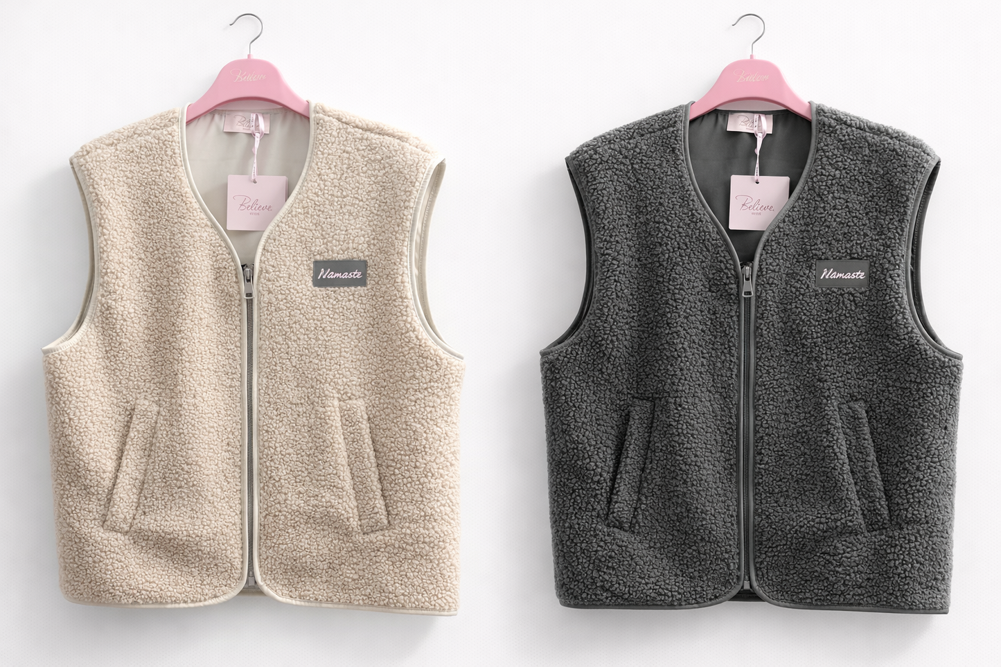 Flauschige Weste "Stella"