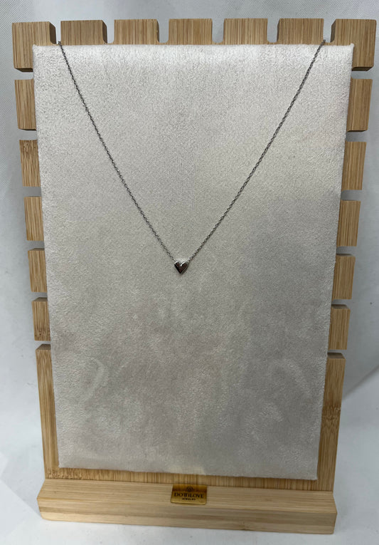 Herz Kette Silber klein