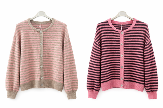 Strick Cardigan Streifi „Leonie“