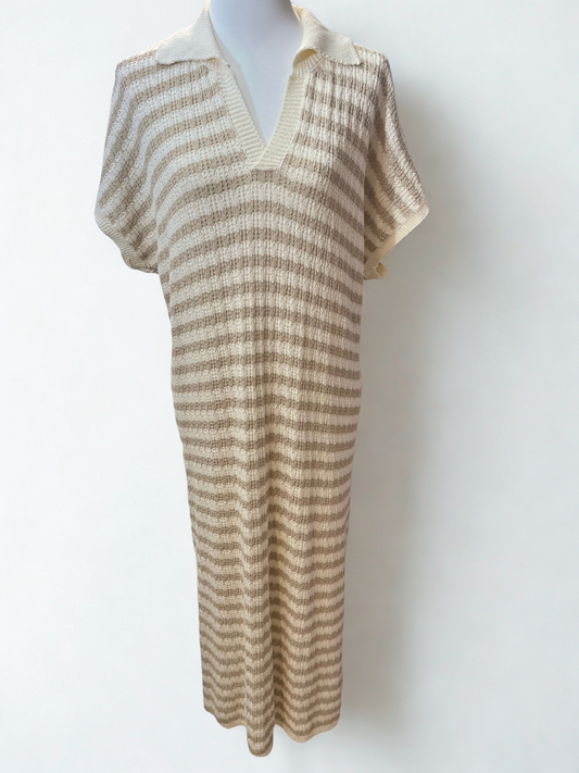 Strickkleid Maxi