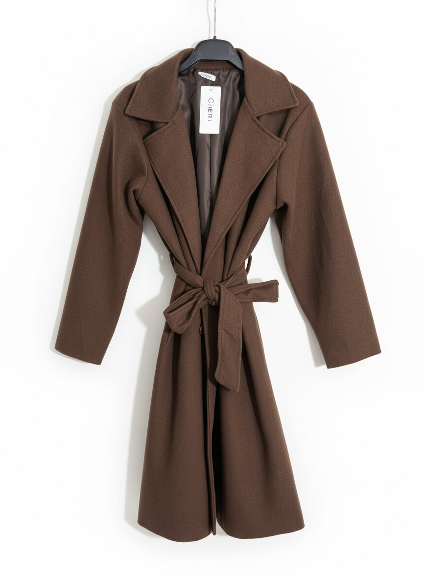 Schicker Mantel lang