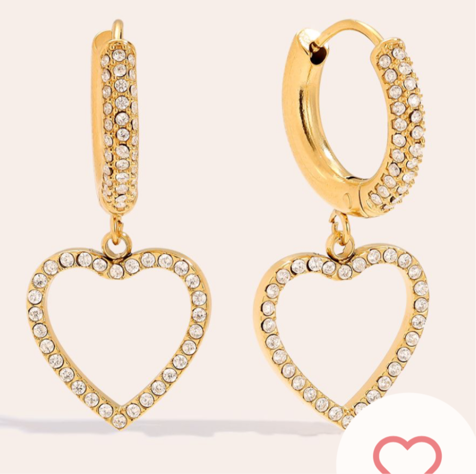 Ohrringe Herz Anhänger