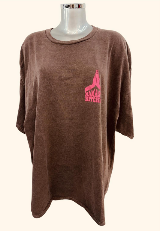 Oversized Shirt Namaste Bi***es