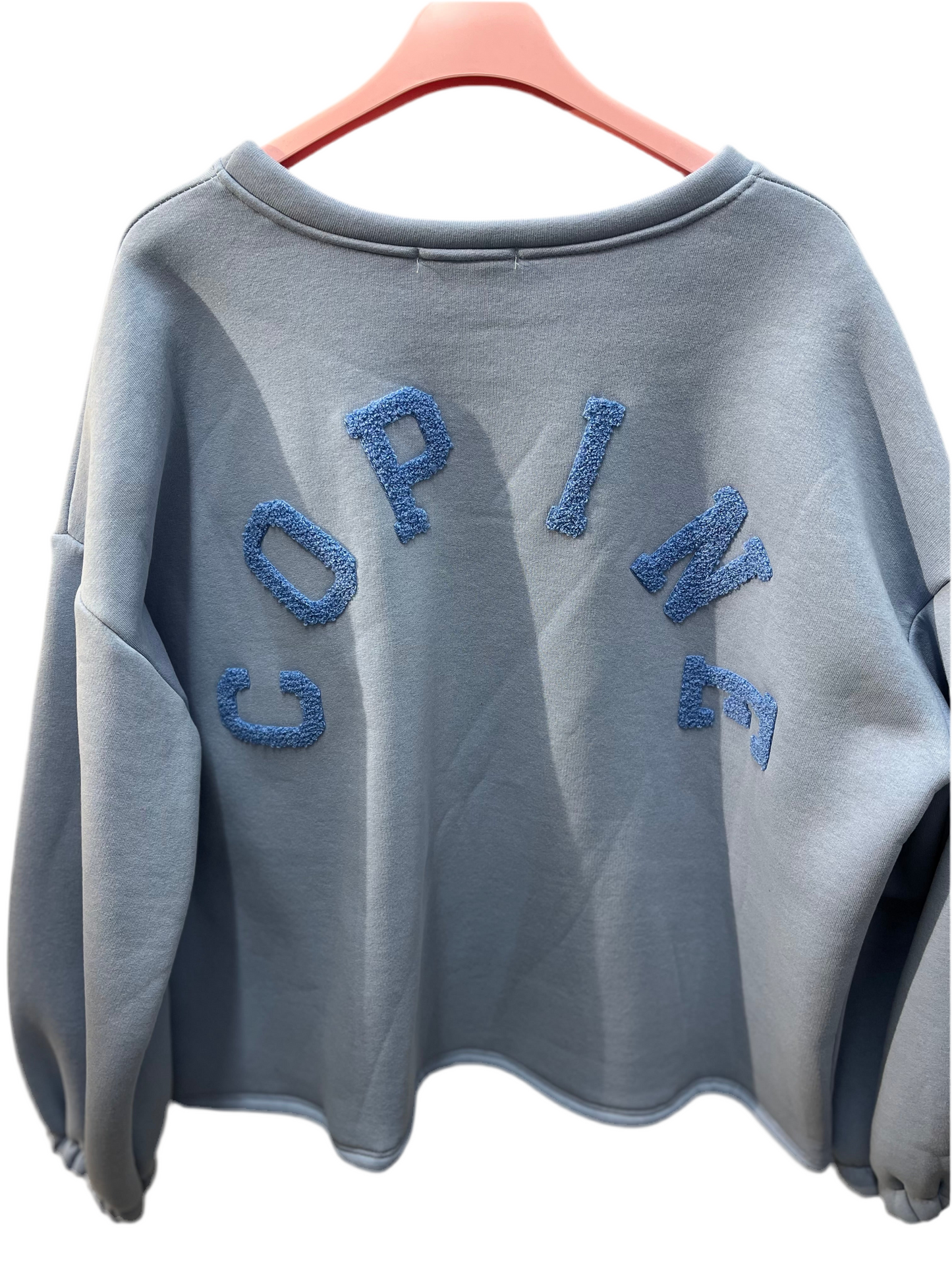 Pullover COPINE mit Backprint Teddy