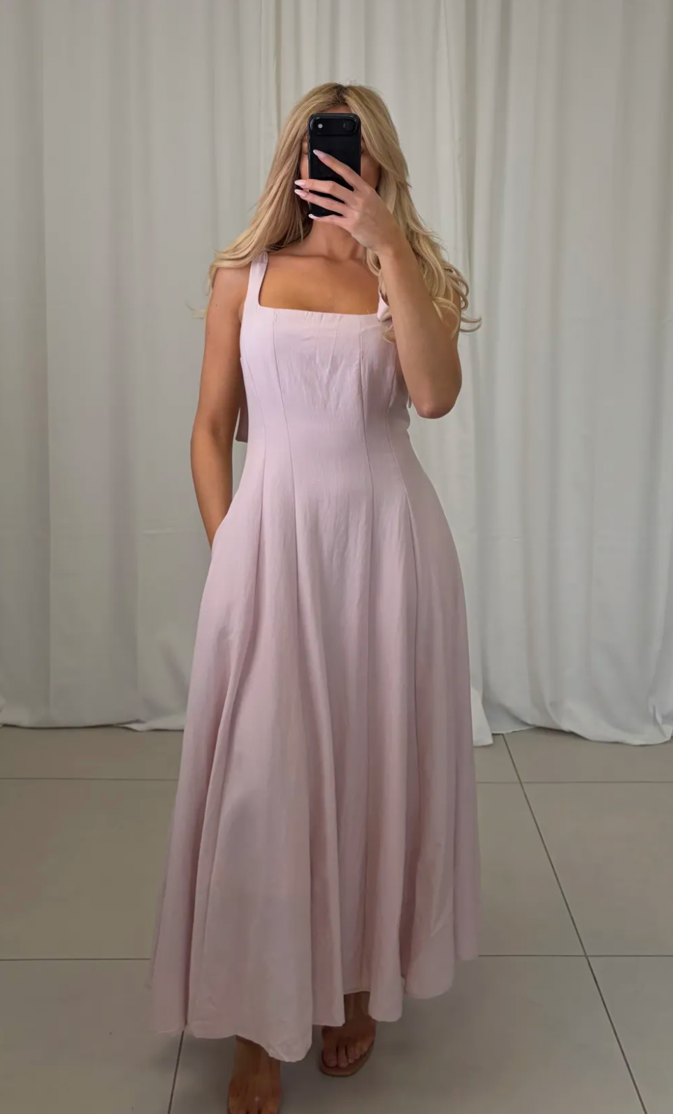 Kleid „Liva“ mit Schleifen