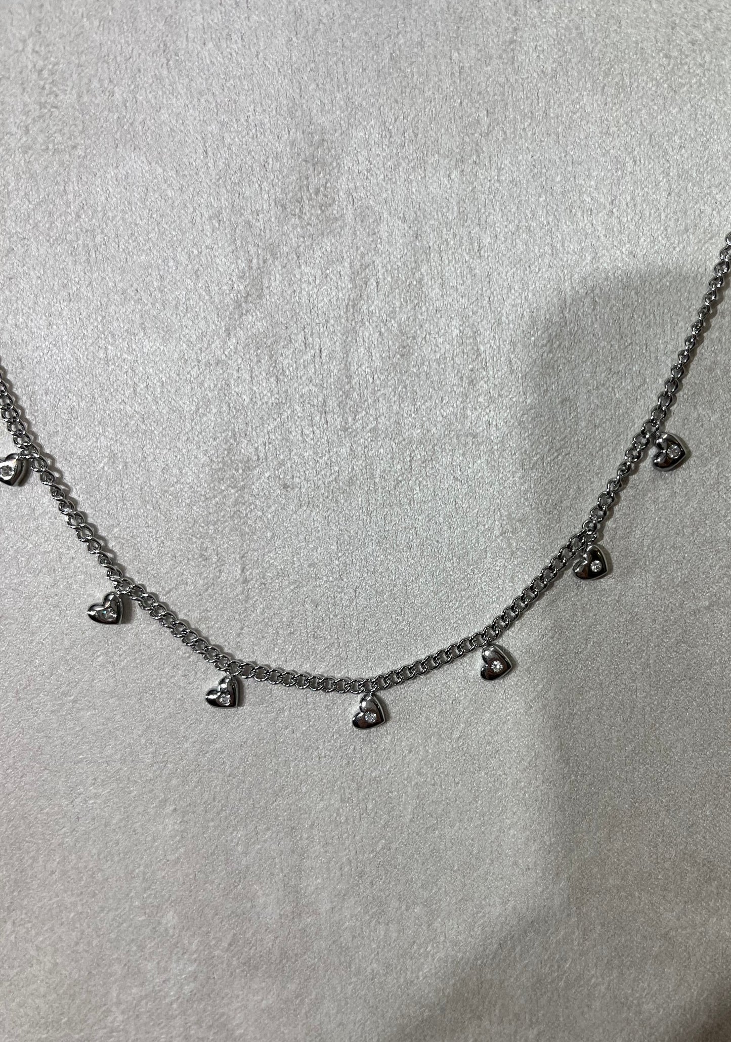 "Zarte Herzchen Kette"