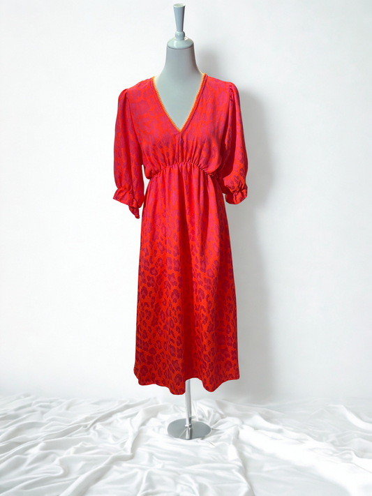 Leo-Kleid "Wild Orange"
