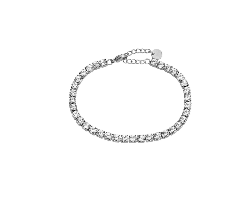 "Armband mit Steinchen"