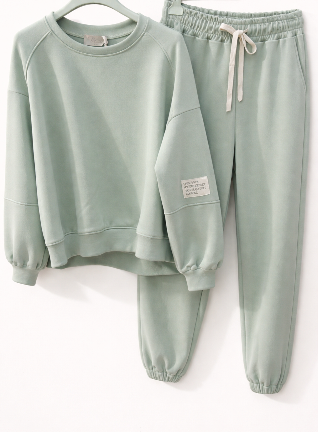 Butterstoff Zweiteiler mit Patch