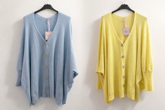 Oversize Cardigan mit Knöpfen "Lilo“