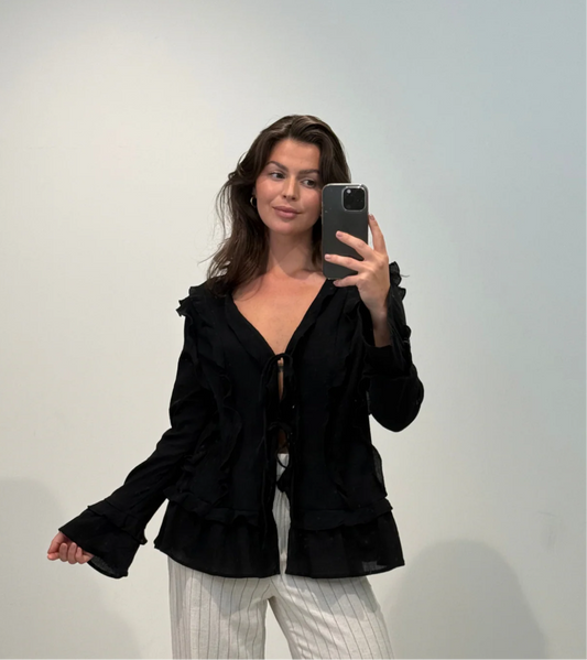 Bluse „Maila“ schwarz
