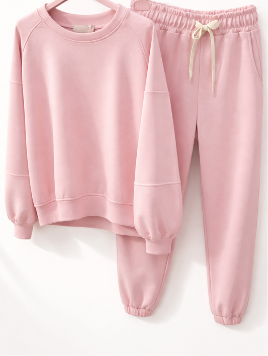 Butterstoff Zweiteiler mit Patch