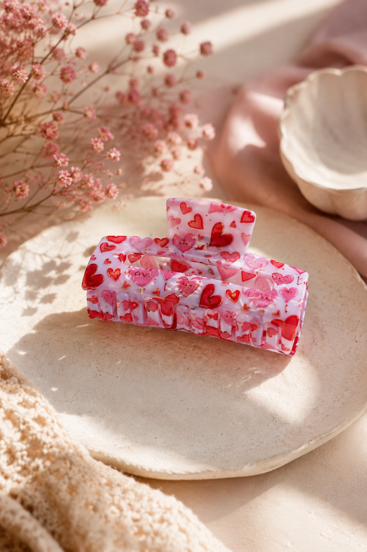 Große Haarspange Valentine