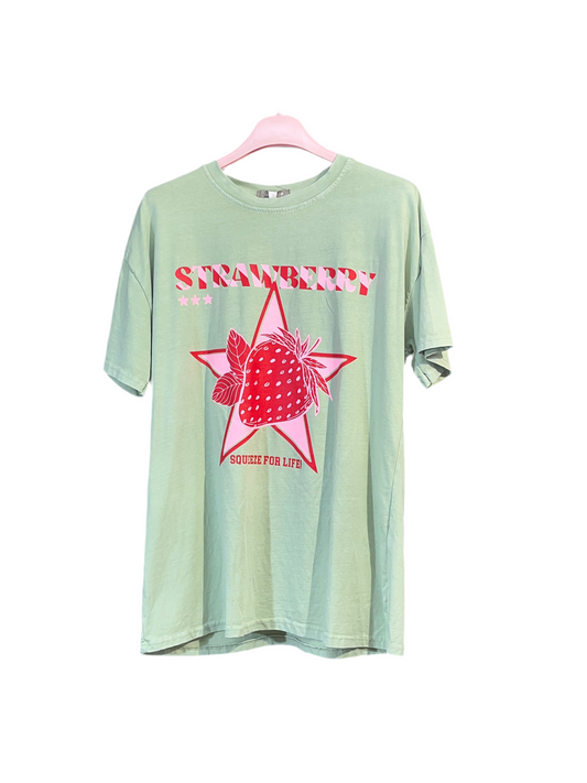 Strawberry Shirt Mint