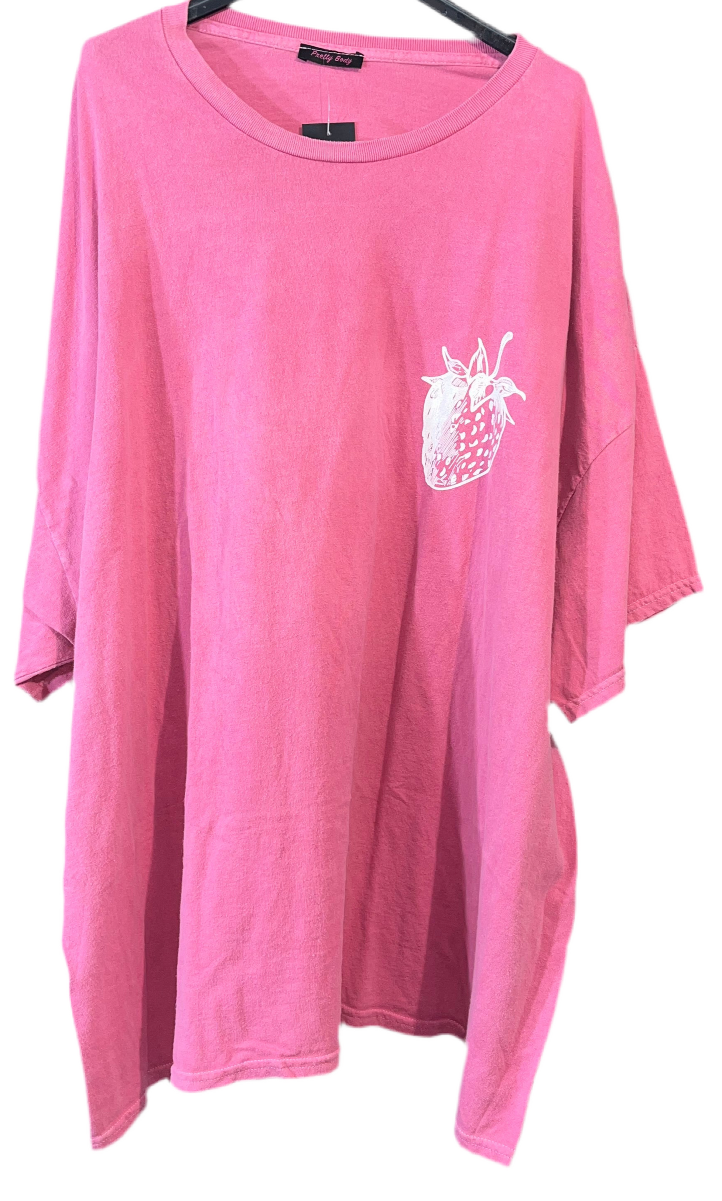 Oversized Shirt Pink Berry