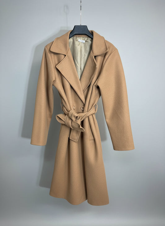 Schicker Mantel lang