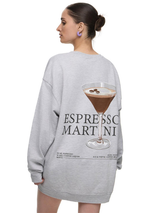 Oversize Shirt "Espresso Martini" | Trendiges Print-Shirt