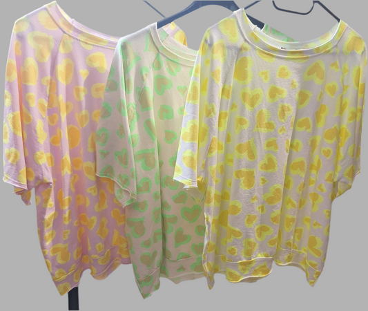 Shirt mit Leo Print
