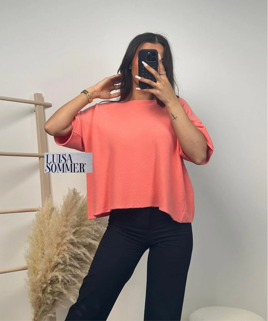 Kurzarm Pullover