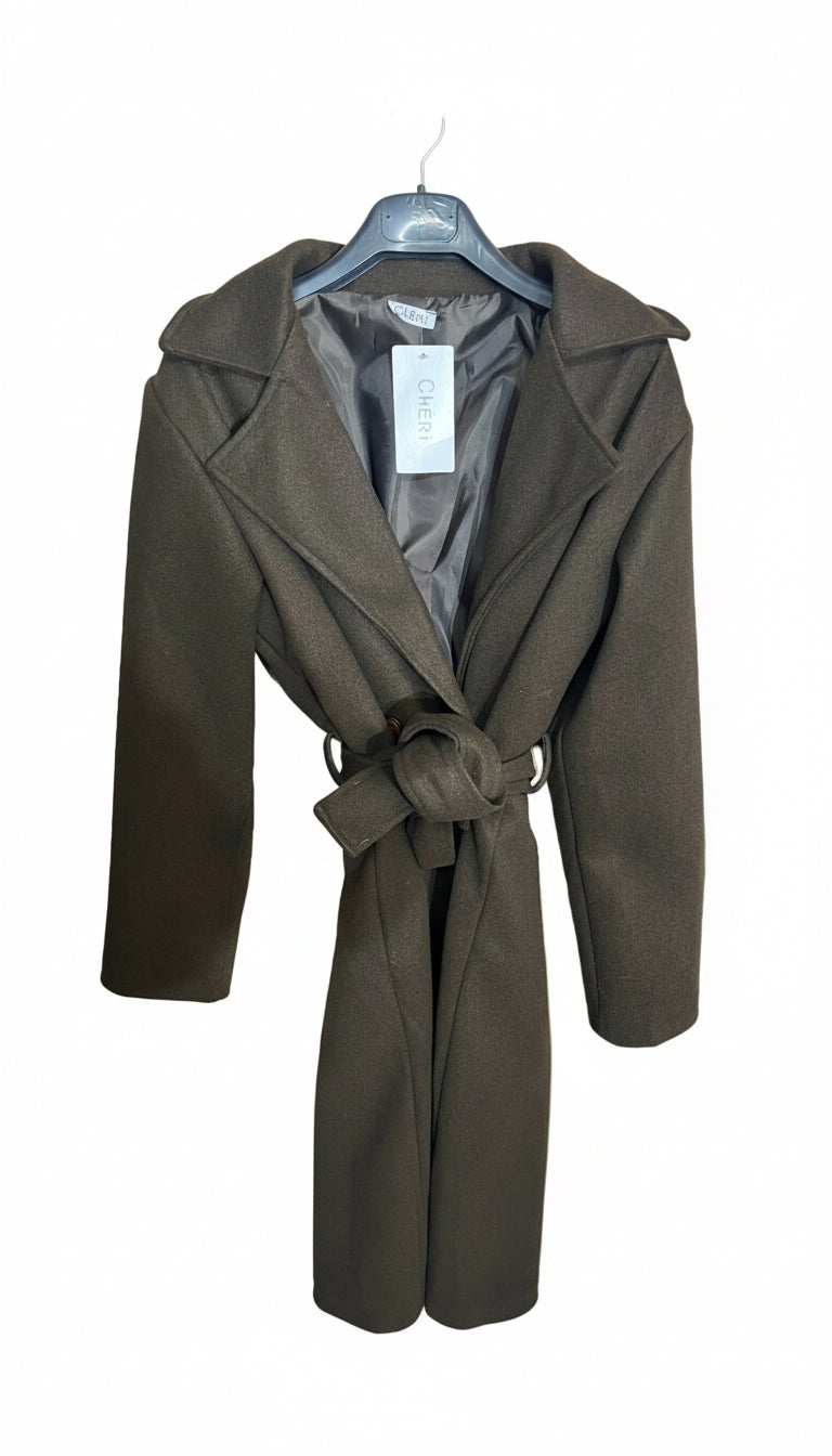 Schicker Mantel lang