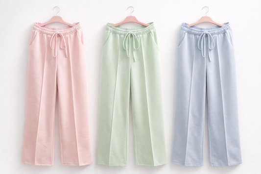 Butterstoffhose „Emma“ in Pastell