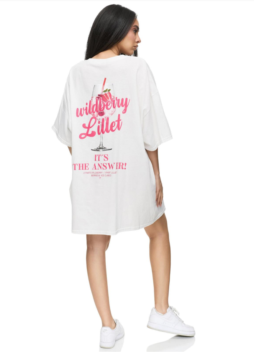 Oversized Shirt Wildberry Lillet