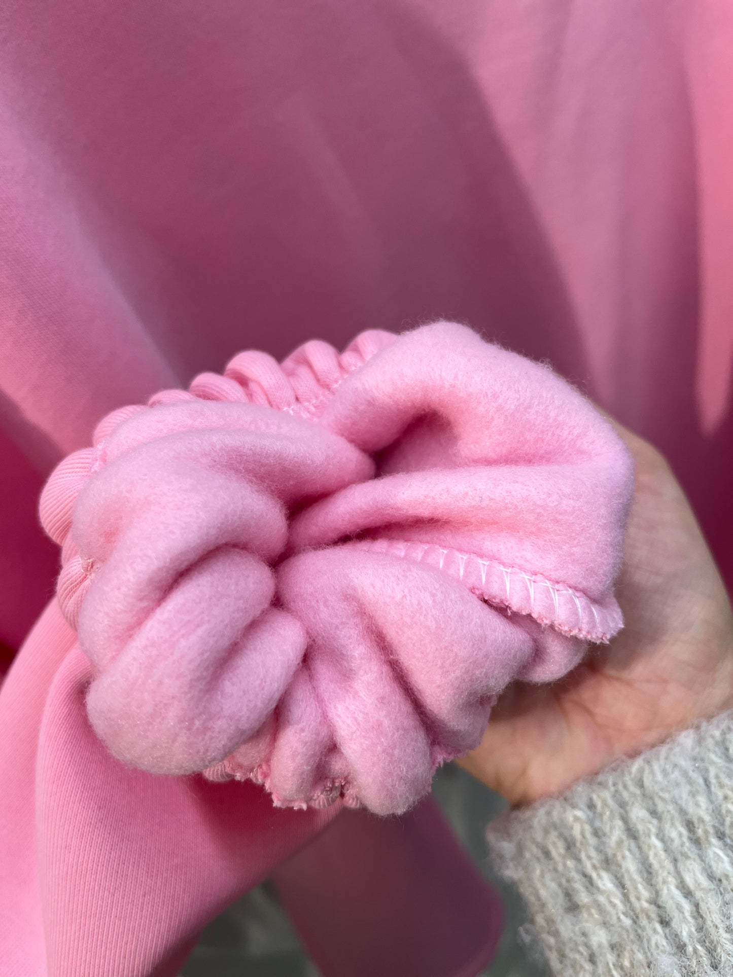 Pullover COPINE mit Backprint Teddy