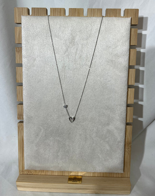 "Herz an Herz“ Halskette