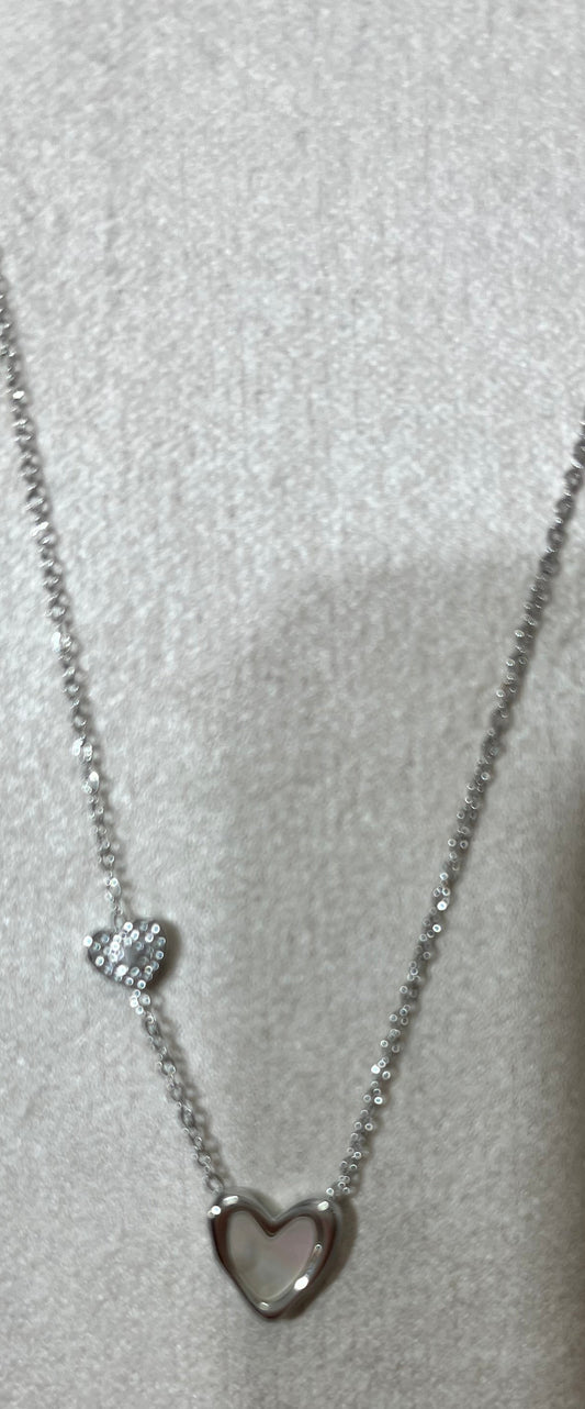 "Herz an Herz“ Halskette