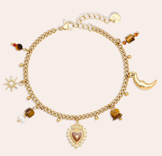 Charm-Armband „Cosmic Heart“