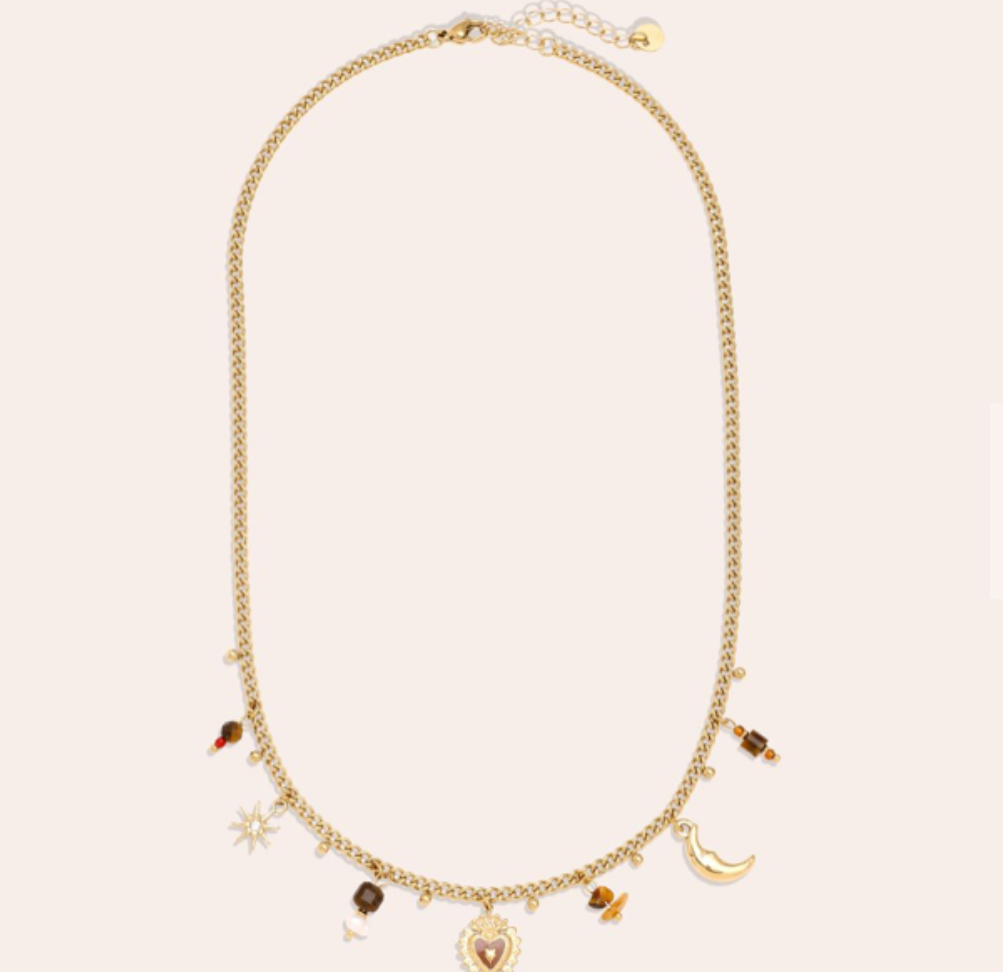 Charm-Kette „Cosmic Heart“