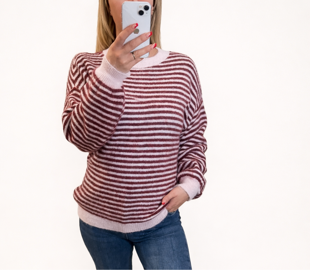 Pullover Jessy mit Streifen
