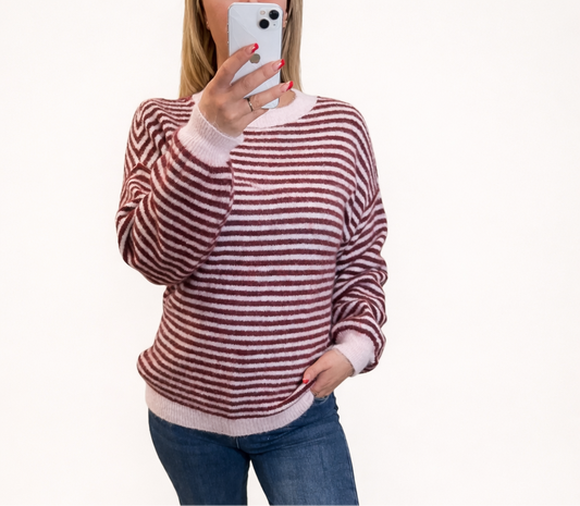 Pullover Jessy mit Streifen