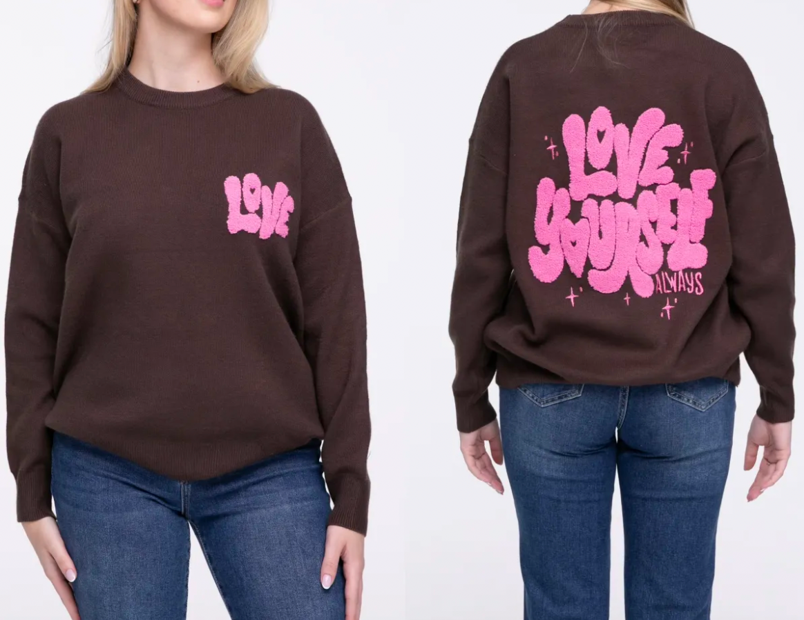 Pullover „Love Yourself“
