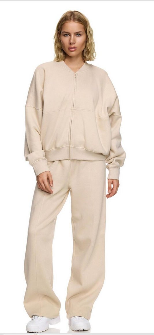 Bomber Style Fleece Zweiteiler