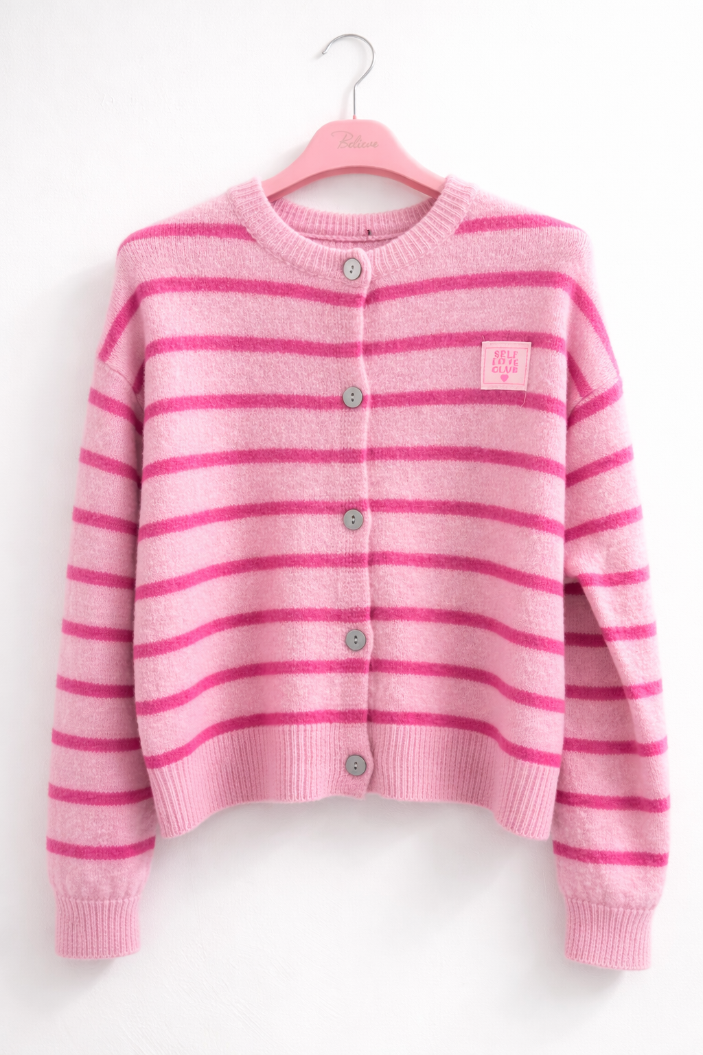 Strickjacke „Self Love Club“