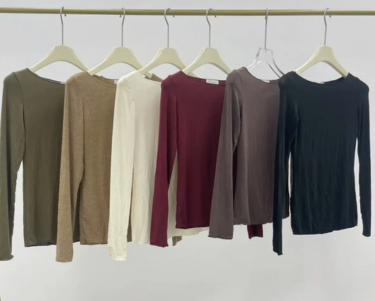 Super Soft & Stretchy Basic in Bordeaux