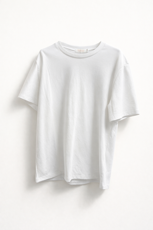 Basic T-Shirt weiß High Quality