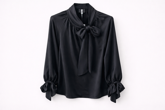 Seiden Optik Bluse " Mariella"