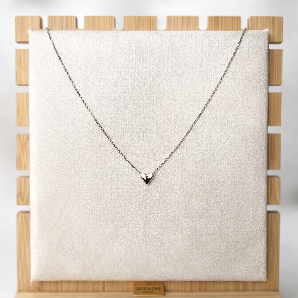 Herz Kette Silber klein