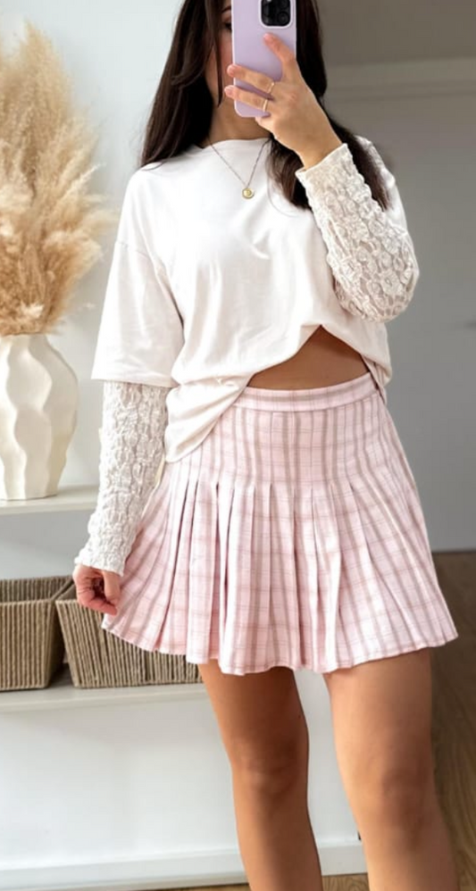 Wollrock mit Falten „Lissi“