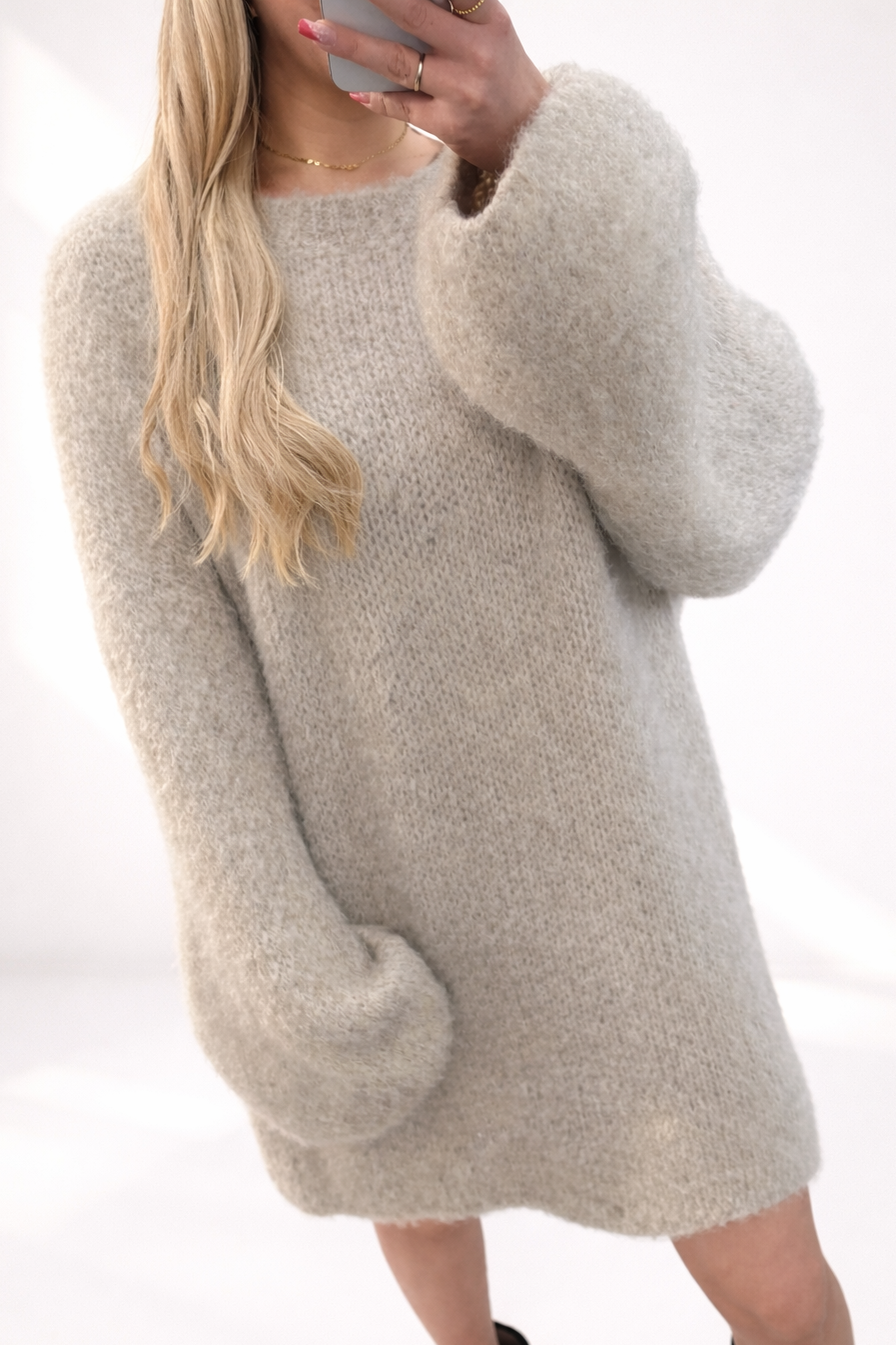 Long  Kuschel- Pullover " Jaro"